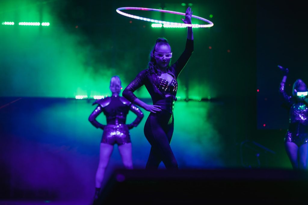 dancers and hoopers