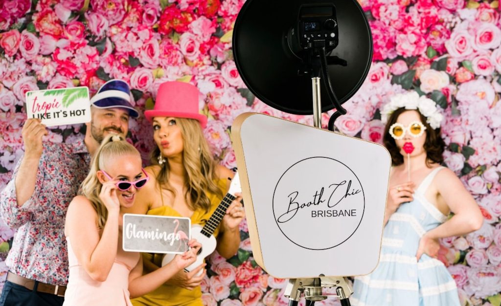 flower photobooth